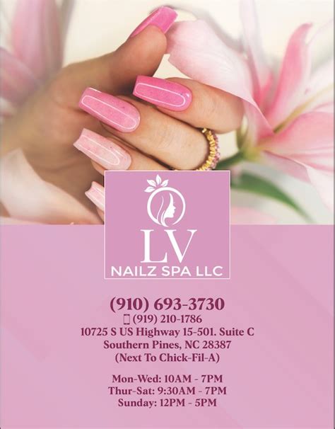 lv nails southern pines|lv nails southern pines nc.